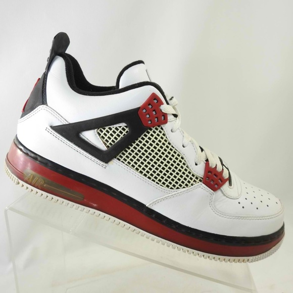 Nike Air Jordan Fusion Size 11.5 White Men C2A C36 main image 5